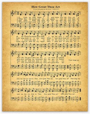 free printable how great thou art hymn the significance of music in worship