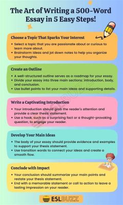 how does a 500 word essay look like? exploring the structure and elements of a well-written academic piece