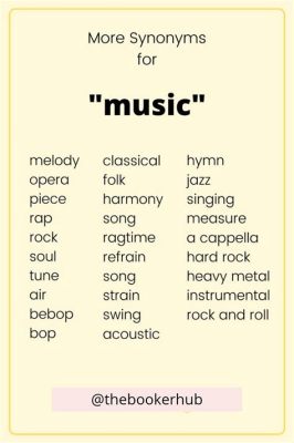 play music synonym is not only an auditory experience but also a reflection of one's inner world and emotions.