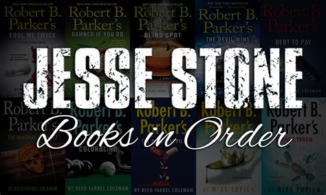 Who Wrote Jesse Stone Books: An Insight into Literary Genius